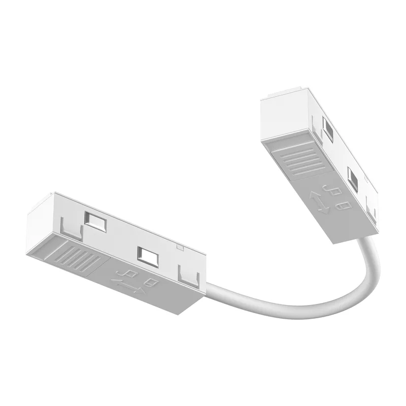 Коннектор питания угловой гибкий 15см Exility белый Maytoni TRA034CPC-42W-15-1