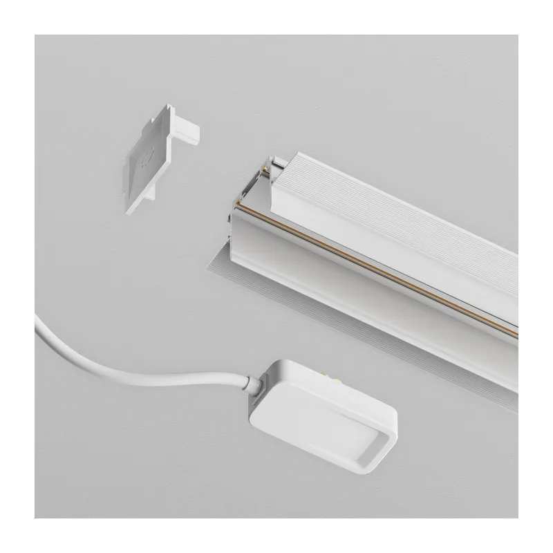 Ввод питания(0,5м) Radity для встраиваемого монтажа белый Maytoni TRA084B-12W-50 4