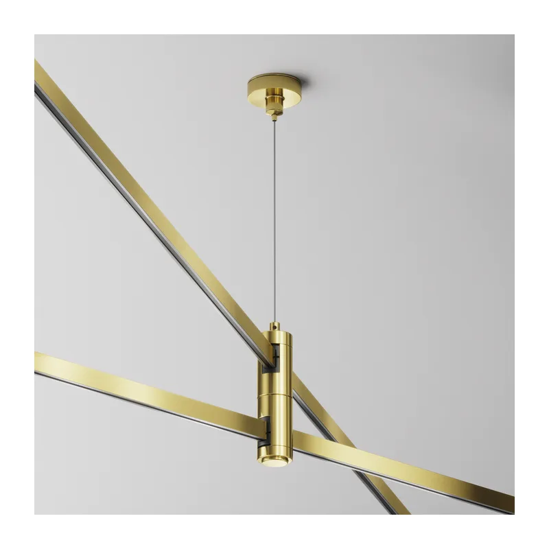Подвес тросовый Hang двойной Flarity латунь Maytoni TRA157SW-D1-BS 4