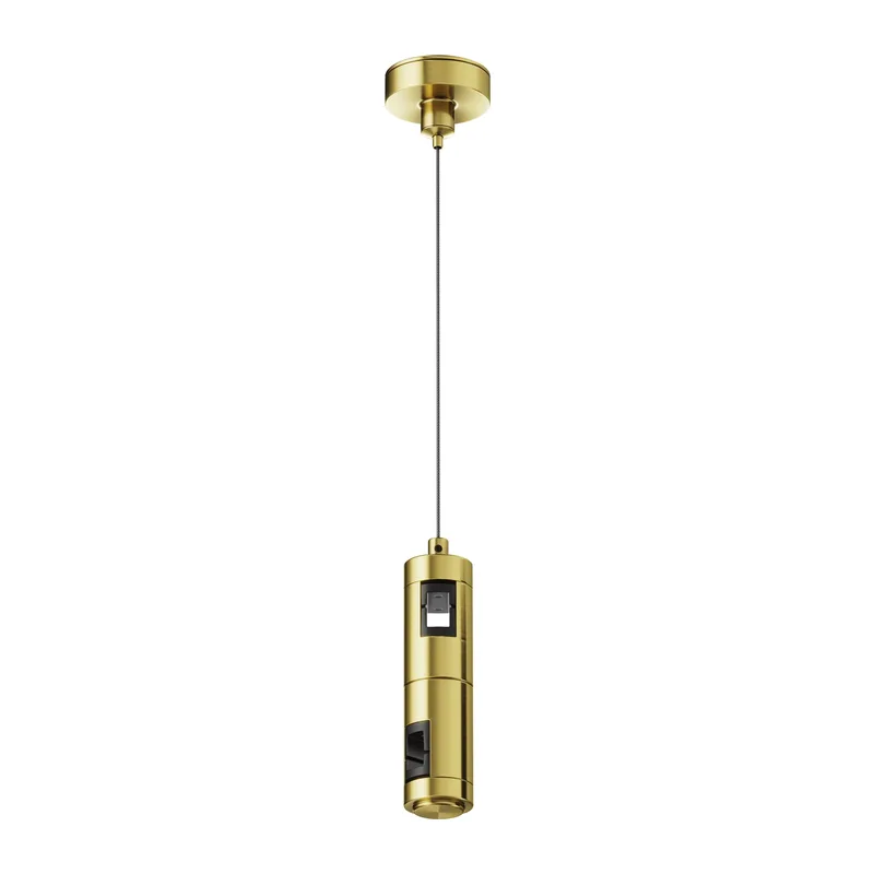 Подвес тросовый Hang двойной Flarity латунь Maytoni TRA157SW-D1-BS