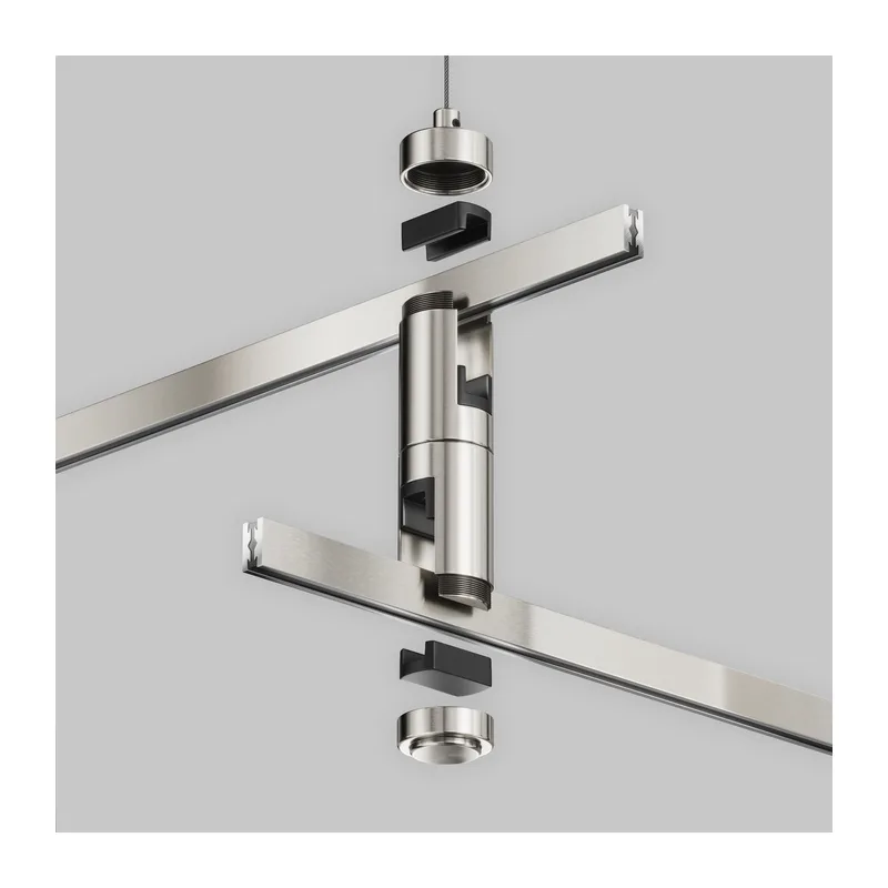 Подвес тросовый Hang двойной Flarity платина Maytoni TRA157SW-D1-PT 4