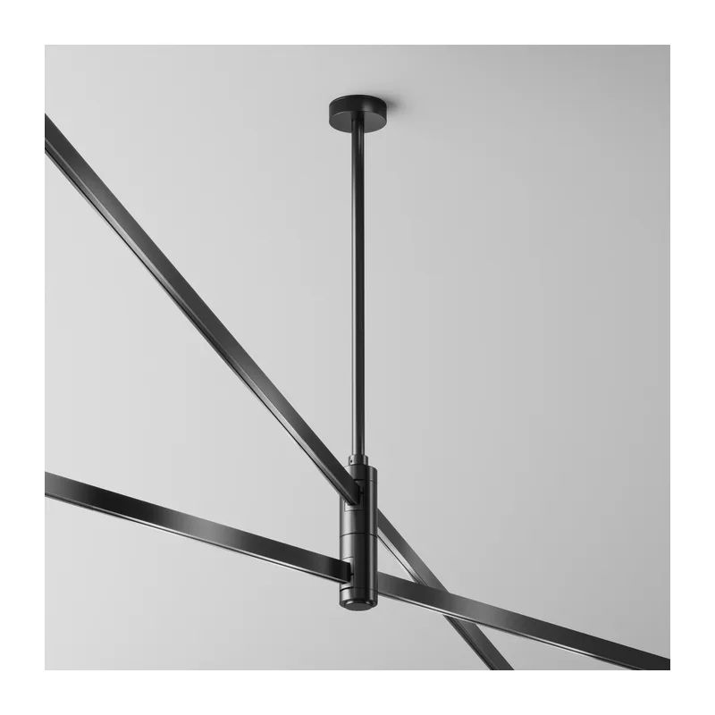 Крепление потолочное Среднее / Medium двойное 300мм Flarity черный Maytoni TRA158C-D1-B 5