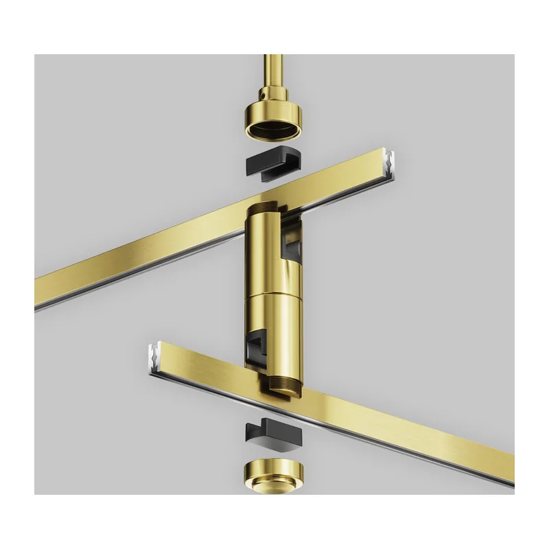 Крепление потолочное Длинное / Long двойное 700мм Flarity латунь Maytoni TRA159C-D1-BS 3