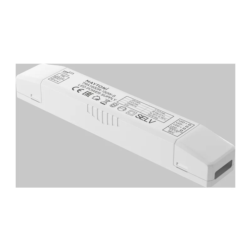 Источник напряжения встраиваемый Elasity 48В, 150Вт, белый Maytoni TRA160DR-150W-S 4