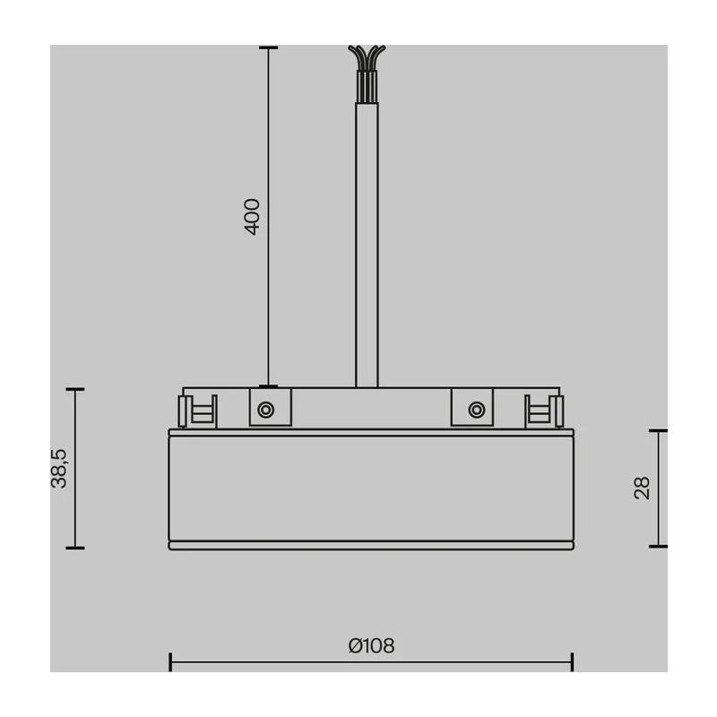 Источник напряжения встраиваемый Basity 48V, 100Вт, черный Maytoni TRA172DR-100W-B 4