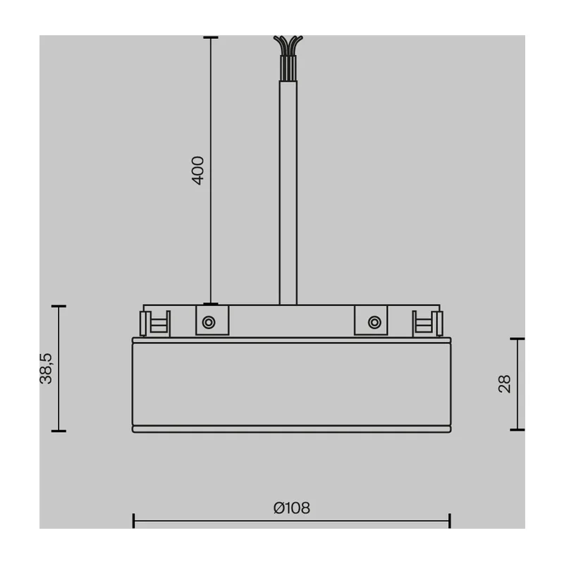 Источник напряжения встраиваемый Basity 48V, 100Вт, черный, Smart Maytoni TRA172DR-100W-DS-B 4