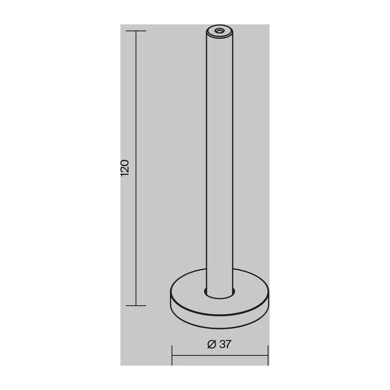 Крепление настенное/потолочное Levity для круглого шинопровода Maytoni TRA184CW-R-11B 5