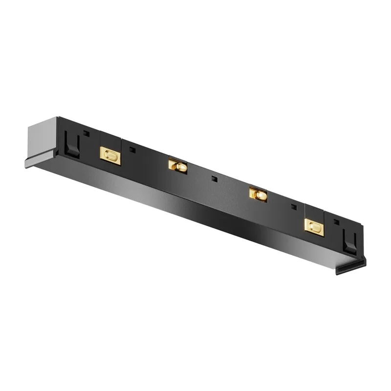Коннектор питания прямой Exility X, черный Maytoni TRA239PC-42B