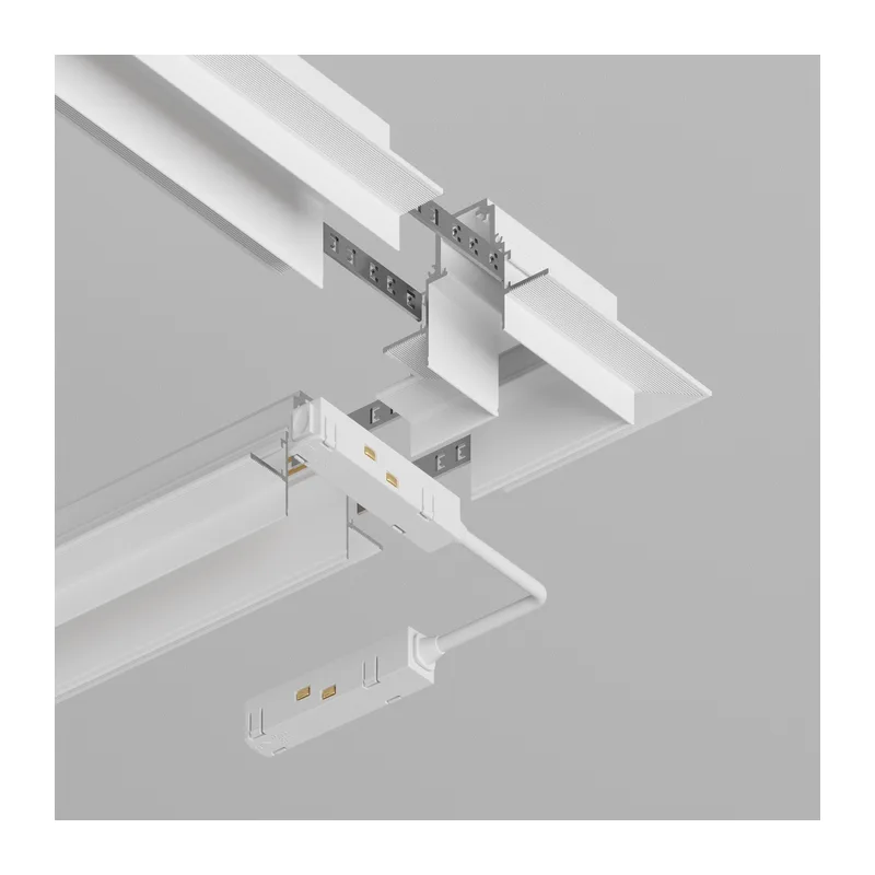 Коннектор угловой Gravity встраиваемый белый Maytoni TRX010CL-22W 4
