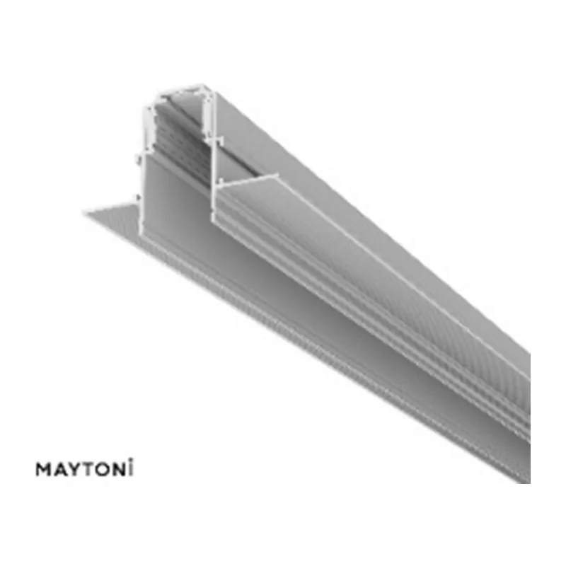 Шинопровод 1 м Exility встраиваемый под ГКЛ 12,5мм, белый Maytoni TRX034-421.12W 2