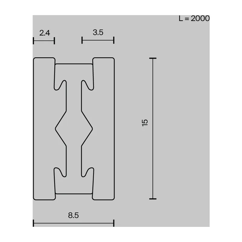 Шинопровод 2м Flarity черный Maytoni TRX154-112B 2
