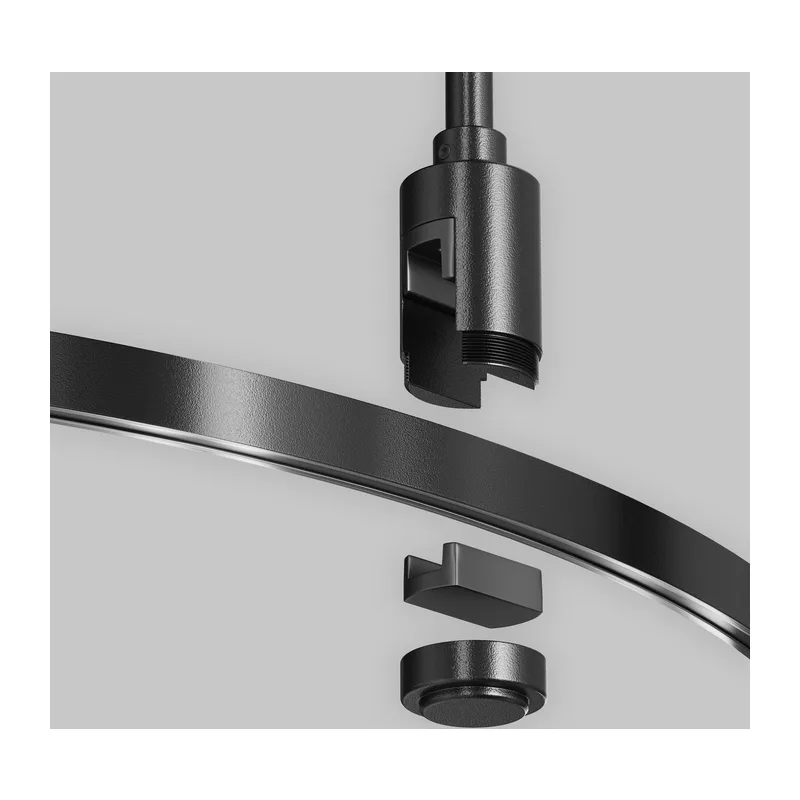 Шинопровод круглый 650мм Flarity черный Maytoni TRX154-R-D650-B 5
