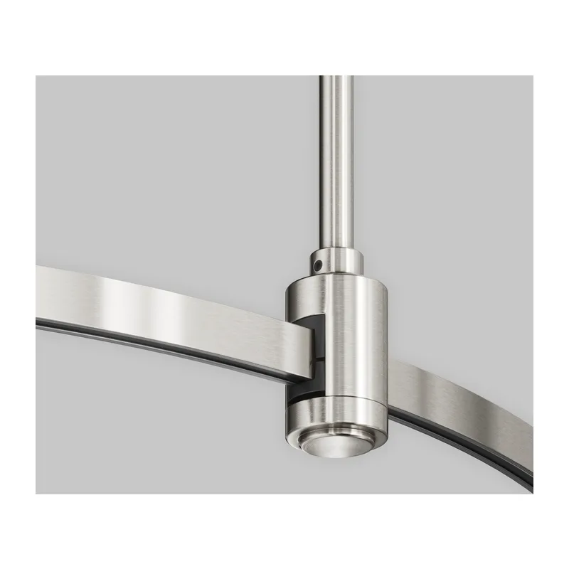 Шинопровод полукруг 800 мм Flarity платина Maytoni TRX154-SR-D800-PT 2