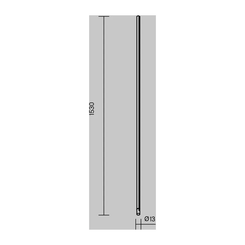 Шинопровод Arity 1,5м вертикальный Maytoni TRX234-V-1.5B 6