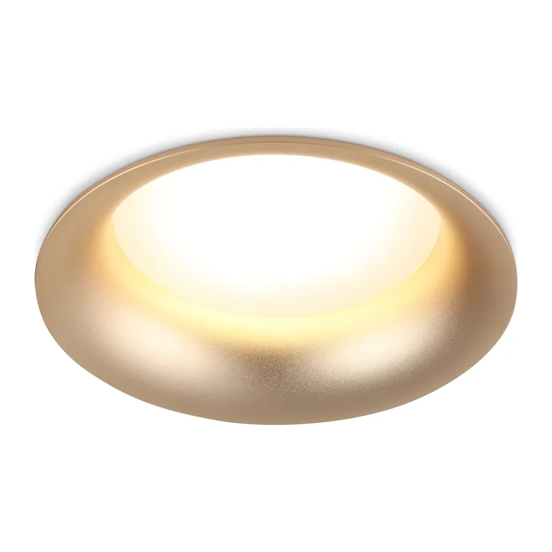 Встраиваемый точечный светильник 1*GX70 TU51812 GD золото GX70 max 20W D145*44 Ambrella Light