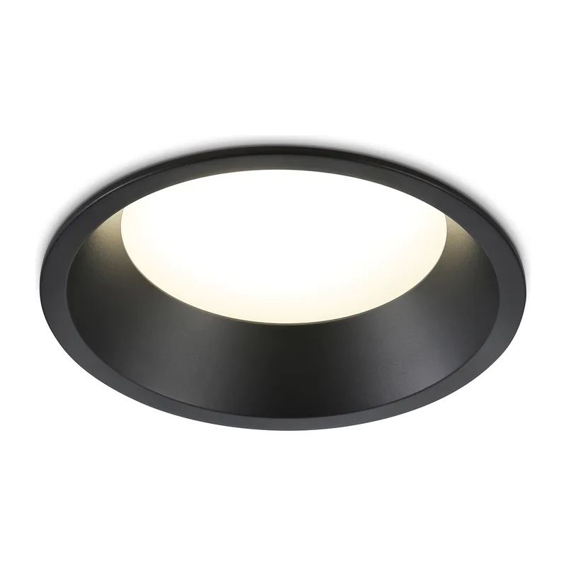 Встраиваемый точечный светильник 1*GX70 TU51814 BK черный GX70 max 20W D145*44 Ambrella Light