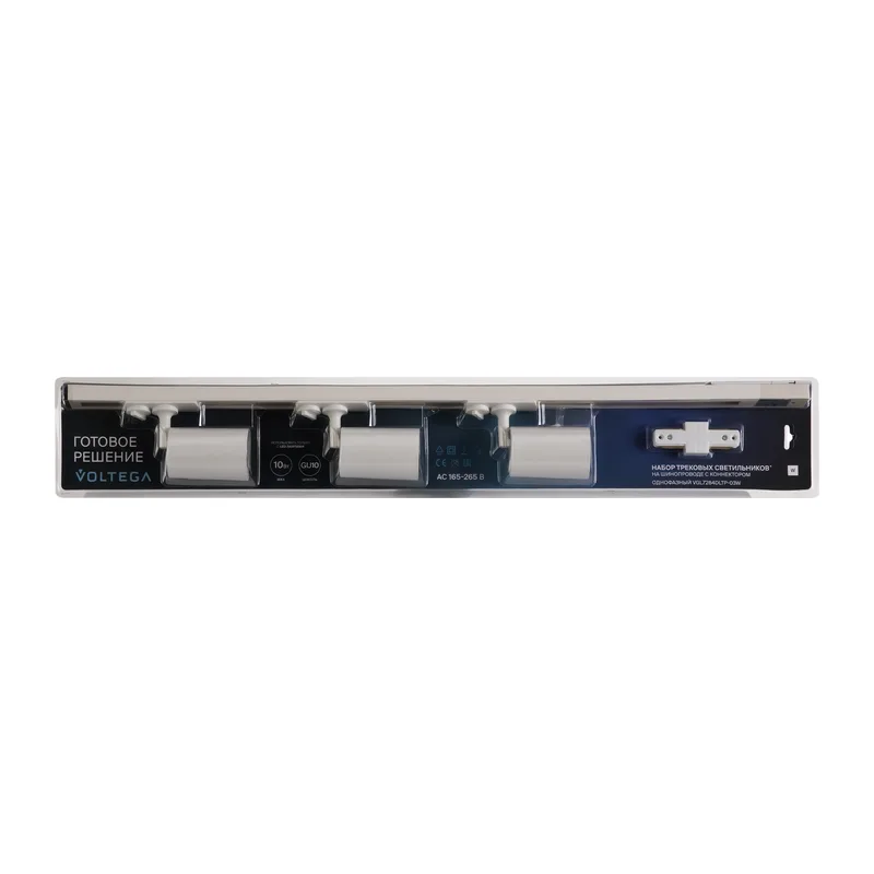 Трековый светильник VGL7284DLTP-03W - GU10x3 Voltega 6