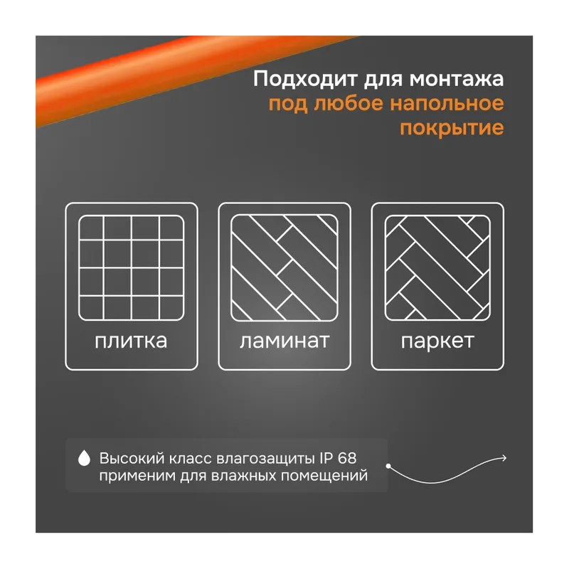 Нагревательный мат Welrok Mat - 300 - 4 - 161,75 - Welrok Mat 2 м2 0,300 кВт 7