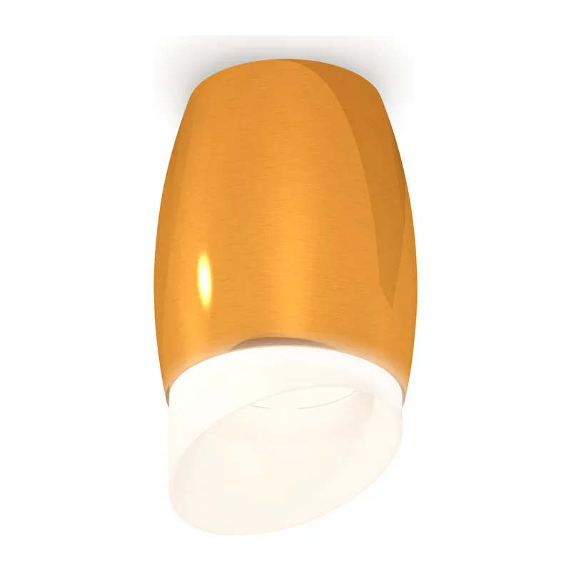 Накладной точечный светильник MR16 1*GU5.3 (комплект) XS1125022 PYG/FR золото желтое полированное/белый матовый MR16 GU5.3 (C1125, N7175) Ambrella Light 2