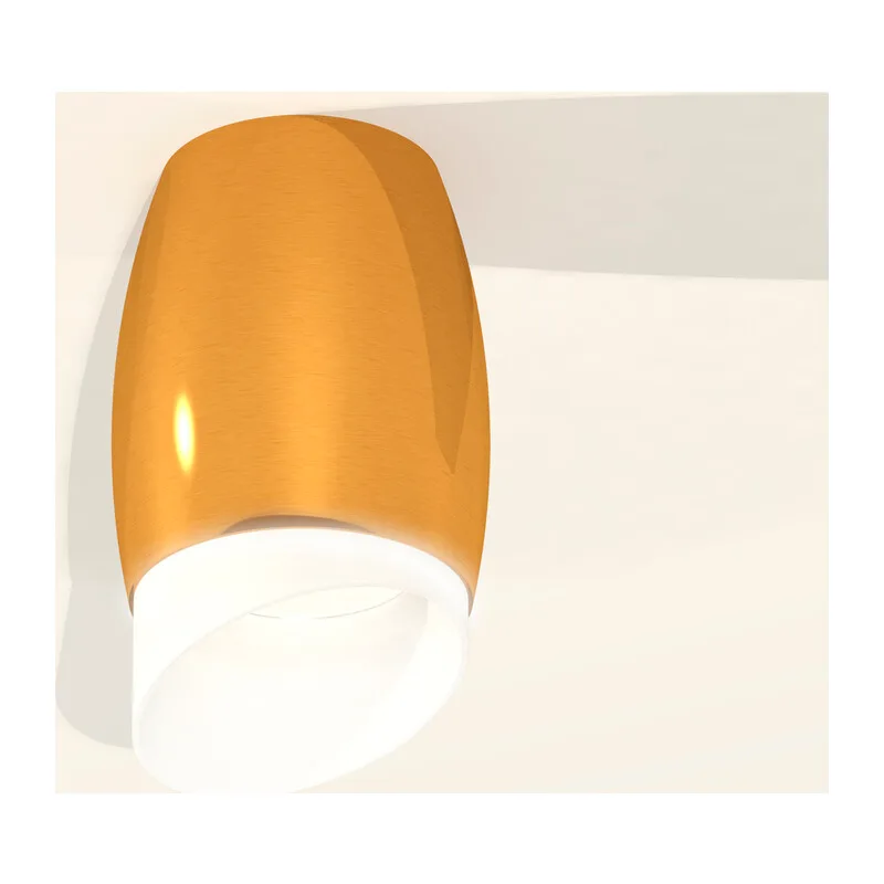 Накладной точечный светильник MR16 1*GU5.3 (комплект) XS1125022 PYG/FR золото желтое полированное/белый матовый MR16 GU5.3 (C1125, N7175) Ambrella Light 3