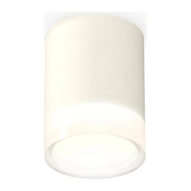Накладной точечный светильник MR16 1*GU5.3 (комплект) XS6301064 SWH/FR/CL белый песок/белый матовый/прозрачный MR16 GU5.3 (C6301, N6241) Ambrella Light 2