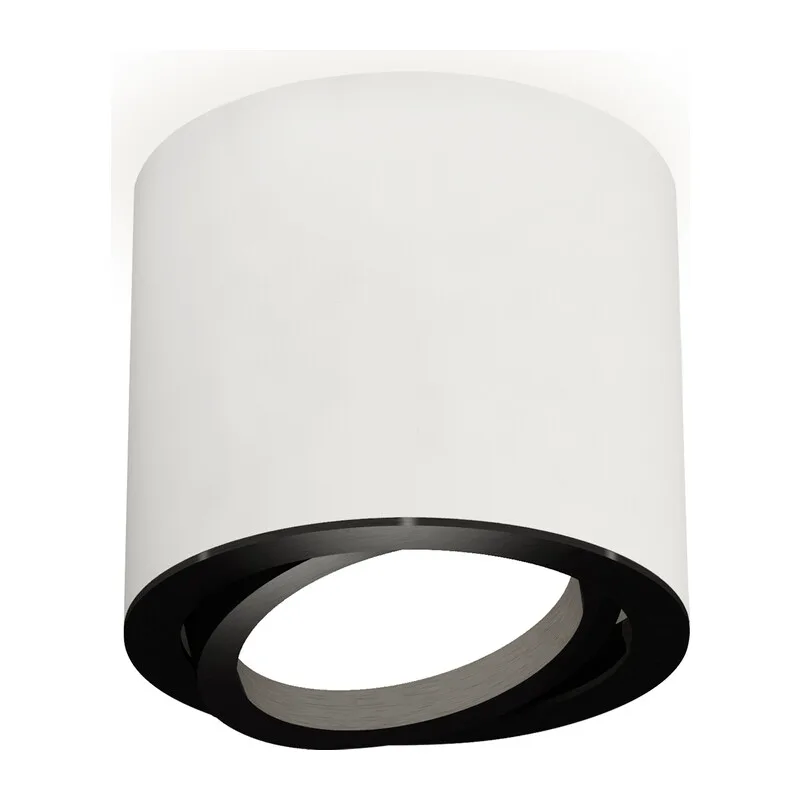 Накладной поворотный точечный светильник MR16 1*GU5.3 (комплект) XS7401002 SWH/PBK белый песок/черный полированный MR16 GU5.3 (C7401, N7002) Ambrella Light 2