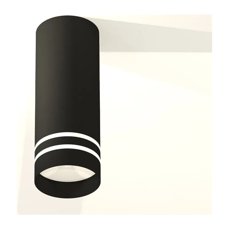 Накладной точечный светильник MR16 1*GU5.3 (комплект) XS7443013 SBK/FR черный песок/белый матовый MR16 GU5.3 (C7443, N7142) Ambrella Light 3