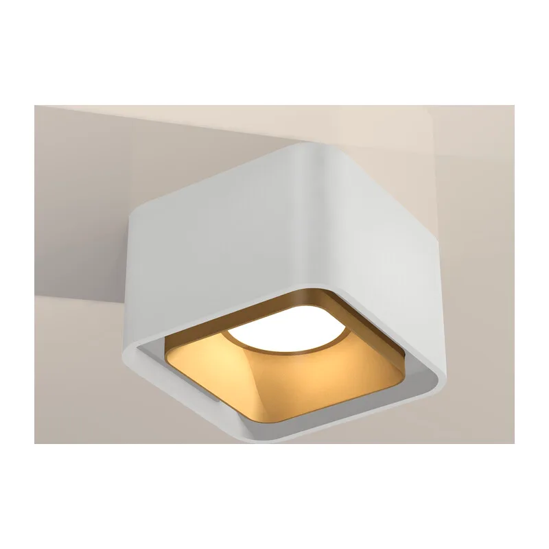 Накладной точечный светильник MR16 1*GU5.3 (комплект) XS7832004 SWH/SGD белый песок/золото песок MR16 GU5.3 (C7832, N7704) Ambrella Light 3
