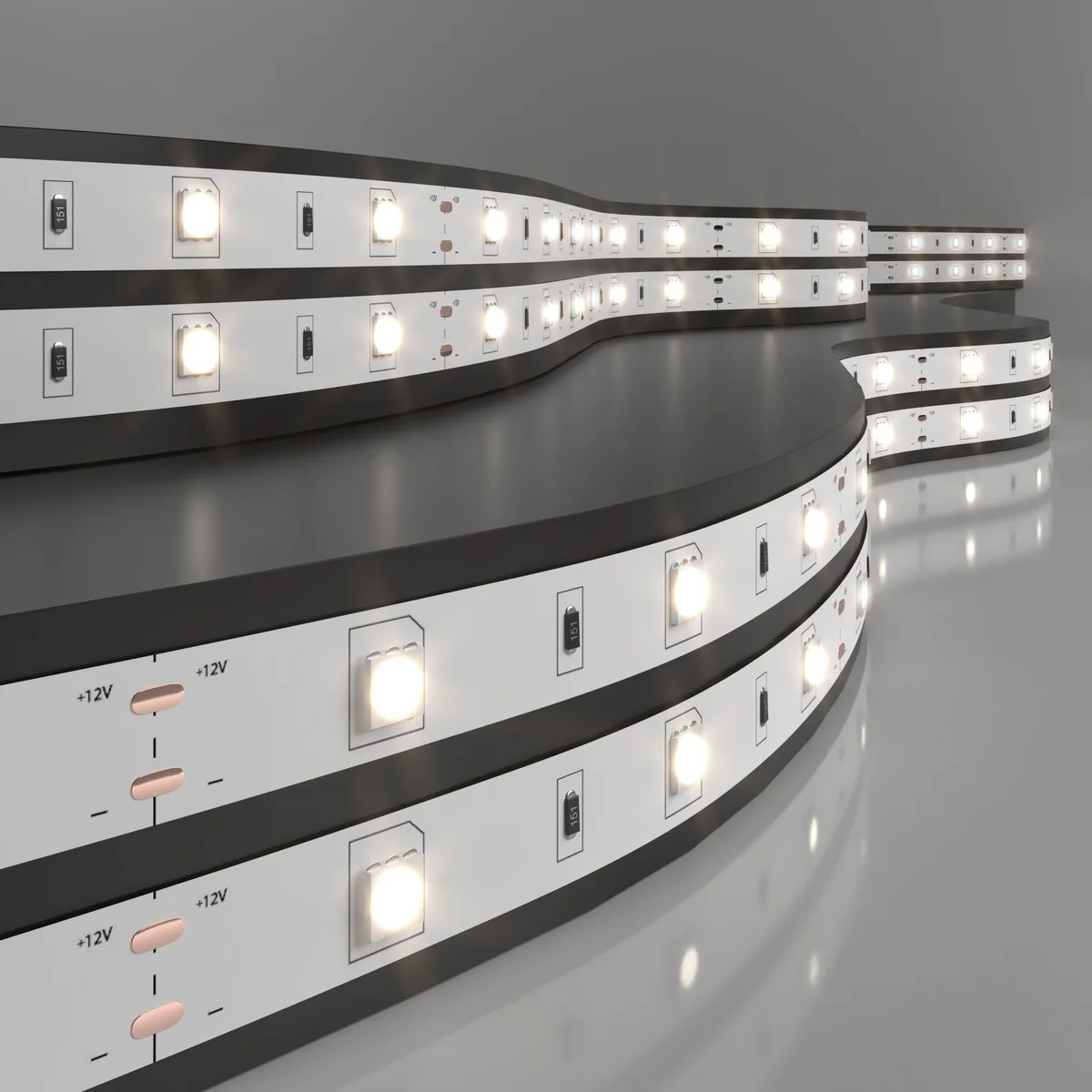 Светодиодная лента 12 В 7,2 Вт/м 30 Led/м 5050 IP20, дневной белый 4200К, 5 м Лента светодиодная 12V 7,2W 30Led 5050 IP20 дневной белый, 5м Elektrostandard