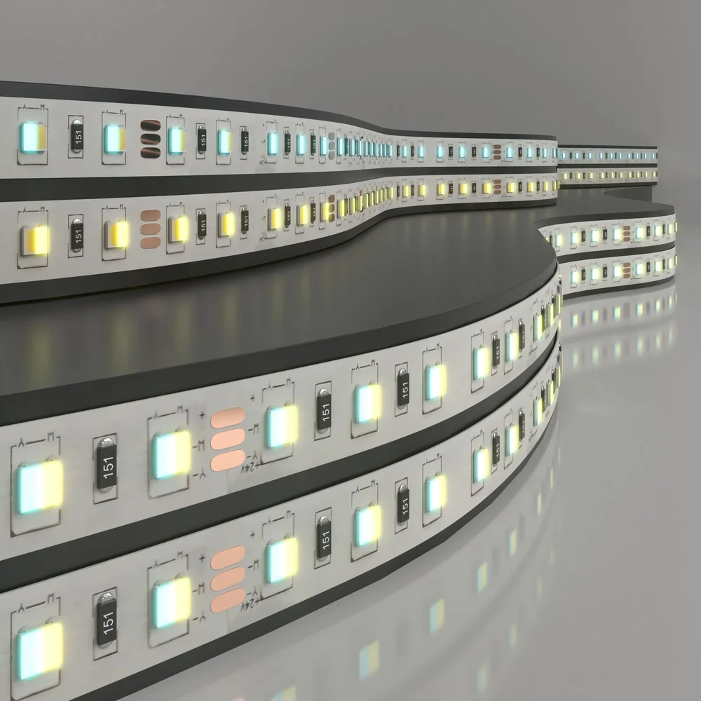 Светодиодная лента 24 В 10 Вт/м 60 LED/м 5050 IP20, MIX теплый белый 3300K/холодный белый 6500K, 5 м Лента светодиодная 24V 10W 60LED 5050 IP20 MIX теплый белый/холодный белый, 5м Elektrostandard