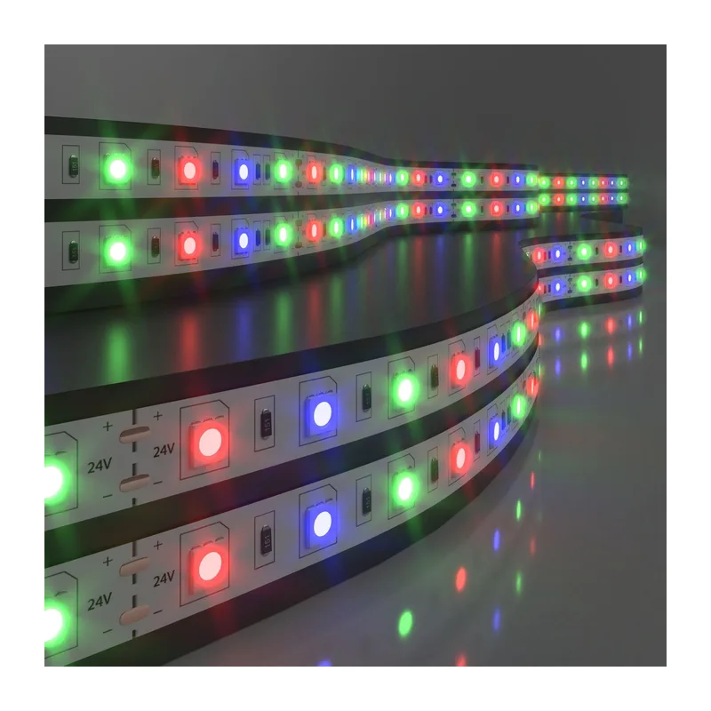 Светодиодная лента 24 В 14,4 Вт/м 60 Led/м 5050 IP20, RGB, 5 м Лента светодиодная 24V 14,4W 60Led 5050 IP20 RGB, 5м Elektrostandard