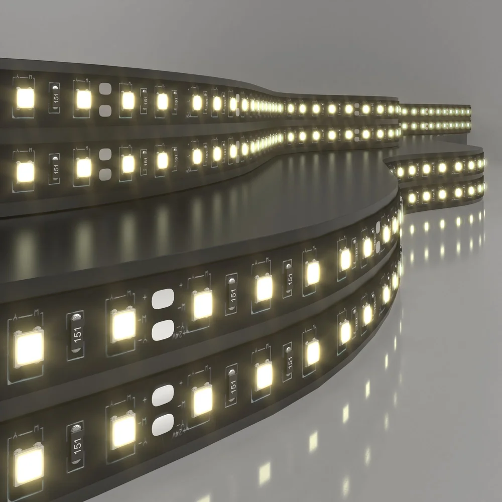 Светодиодная лента 24 В 14,4 Вт/м 60 Led/м 5050 IP20, тёплый белый 3300K, Black, 5 м Лента светодиодная 24V 14,4W 60Led 5050 IP20 тёплый белый, Black, 5м Elektrostandard
