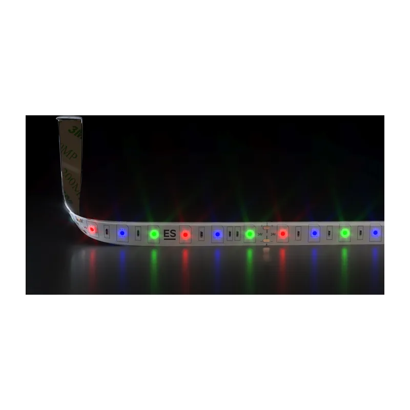 Светодиодная лента 24 В 14,4 Вт/м 60 Led/м 5050 IP65, RGB, 5 м Лента светодиодная 24V 14,4W 60Led 5050 IP65 RGB, 5м Elektrostandard 2