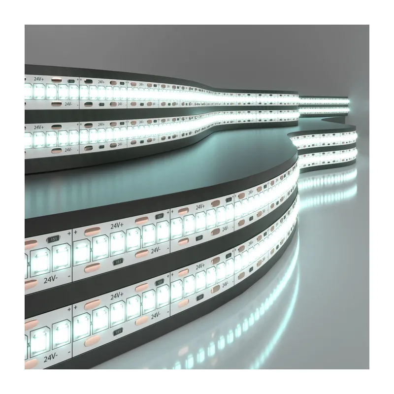Светодиодная лента 24 В 24 Вт/м 240 Led/м 2835 IP20, холодный белый 6500K, 5 м Лента светодиодная 24V 24W 240Led 2835 IP20 холодный белый, 5м Elektrostandard