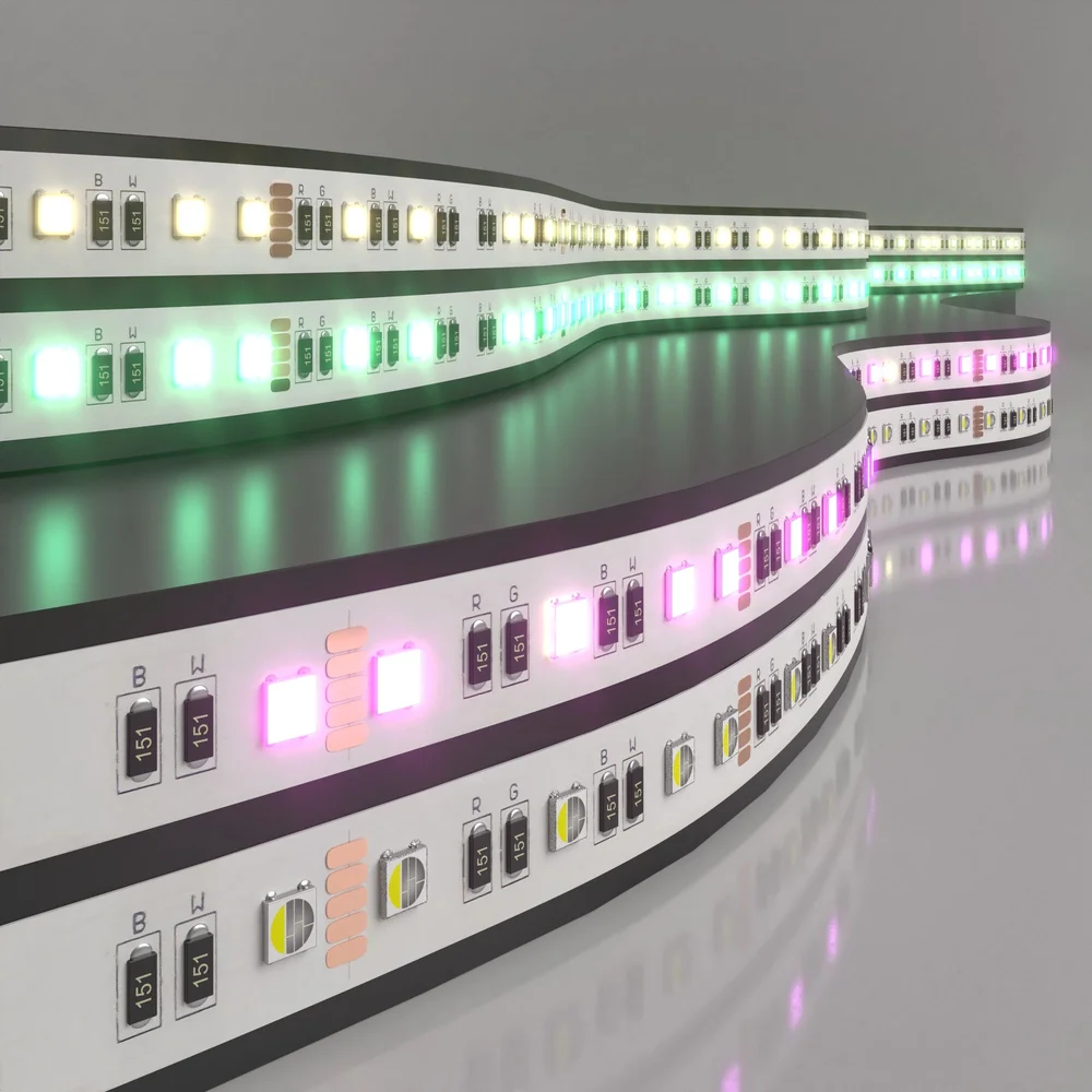 Светодиодная лента 24 В 24 Вт/м 60 Led/м 5050 IP20, MIX RGB/теплый белый, 5 м Лента светодиодная 24V 24W 60Led 5050 IP20 MIX RGB/теплый белый, 5м Elektrostandard