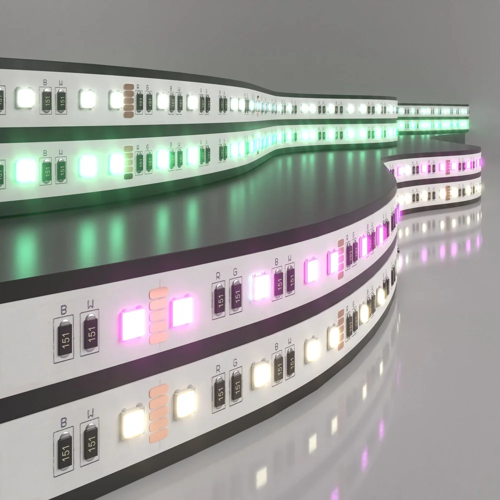 Светодиодная лента 24 В 24 Вт/м 60 Led/м 5050 IP20, MIX RGB/дневной белый 4200K, 5 м Лента светодиодная 24V 24W 60Led 5050 IP20 MIX RGB/дневной белый, 5м Elektrostandard