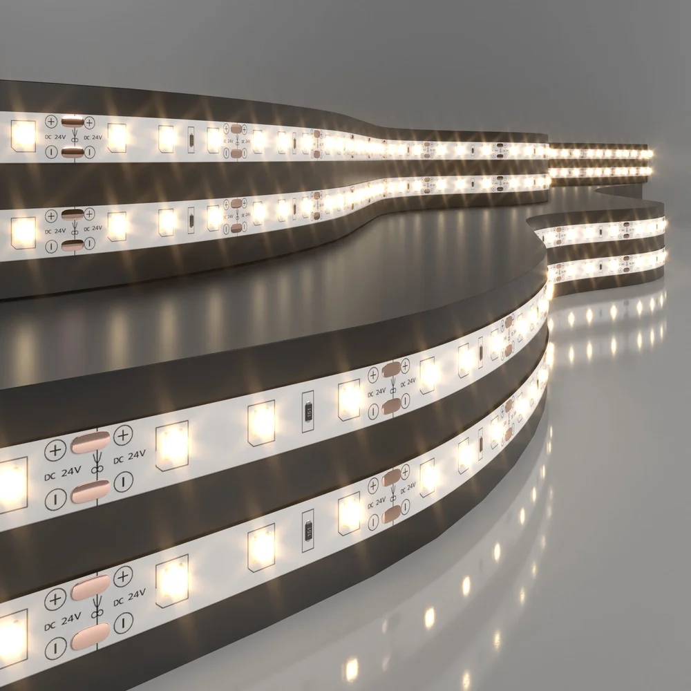 Светодиодная лента 24 В 4,8 Вт/м 60 Led/м 2835 IP20, теплый белый 3300K, 5 м Лента светодиодная 24V 4,8W 60Led 2835 IP20 теплый белый, 5м Elektrostandard