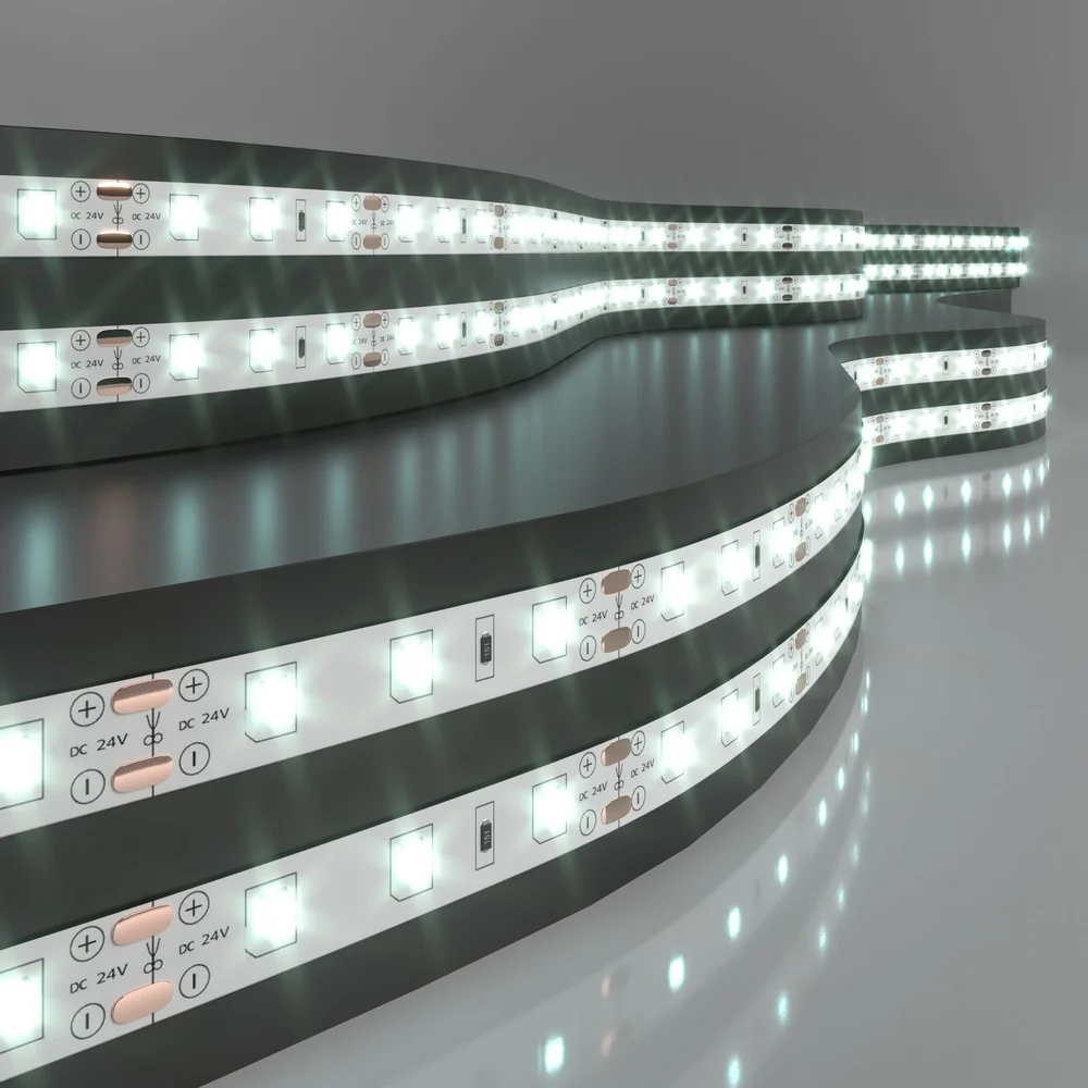 Светодиодная лента 24 В 4,8 Вт/м 60 Led/м 2835 IP20, холодный белый 6500K, 5 м Лента светодиодная 24V 4,8W 60Led 2835 IP20 холодный белый, 5м Elektrostandard