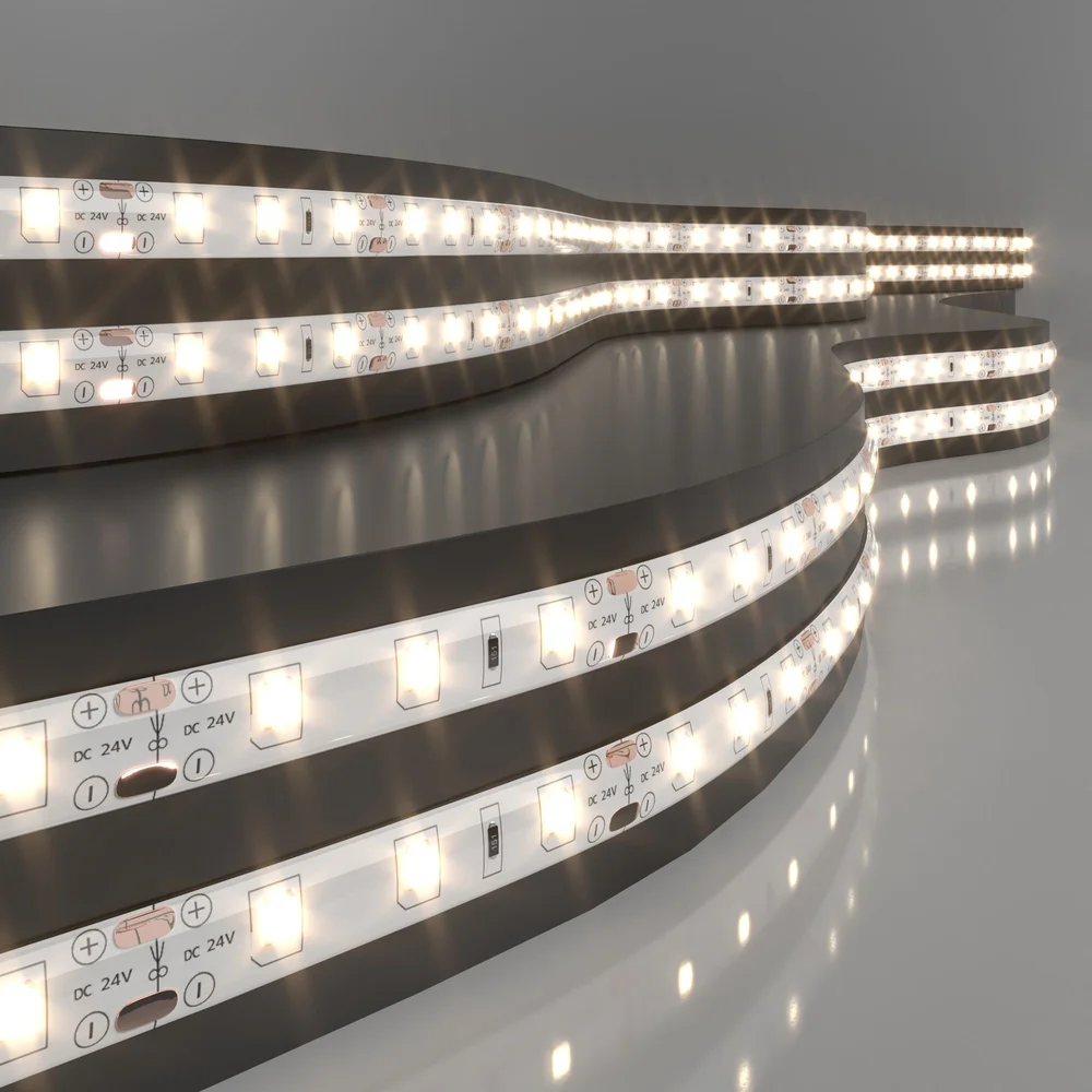 Светодиодная лента 24 В 4,8 Вт/м 60 Led/м 2835 IP65, теплый белый 3300K, 5 м Лента светодиодная 24V 4,8W 60Led 2835 IP65 теплый белый, 5м Elektrostandard