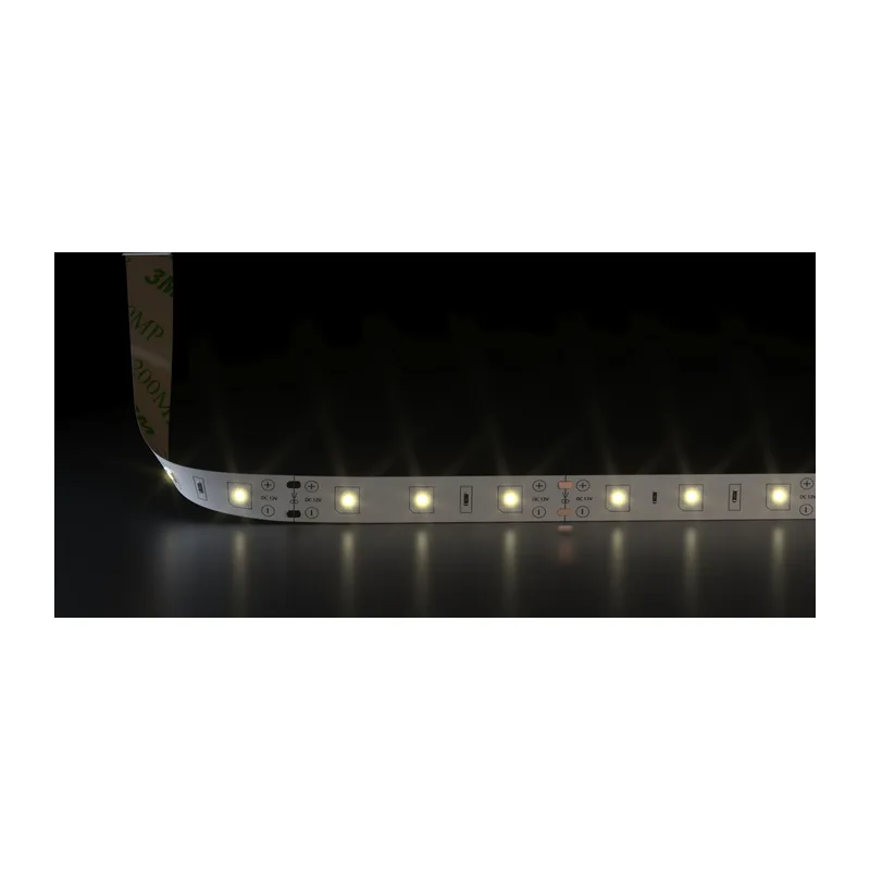 Комплект светодиодной ленты 12 В 4,8 Вт 60 Led/м 2835 IP20, теплый белый 3300K, 5 м Набор светодиодной ленты 12V 4,8W 60Led 2835 IP20 теплый белый, 5м Elektrostandard 2