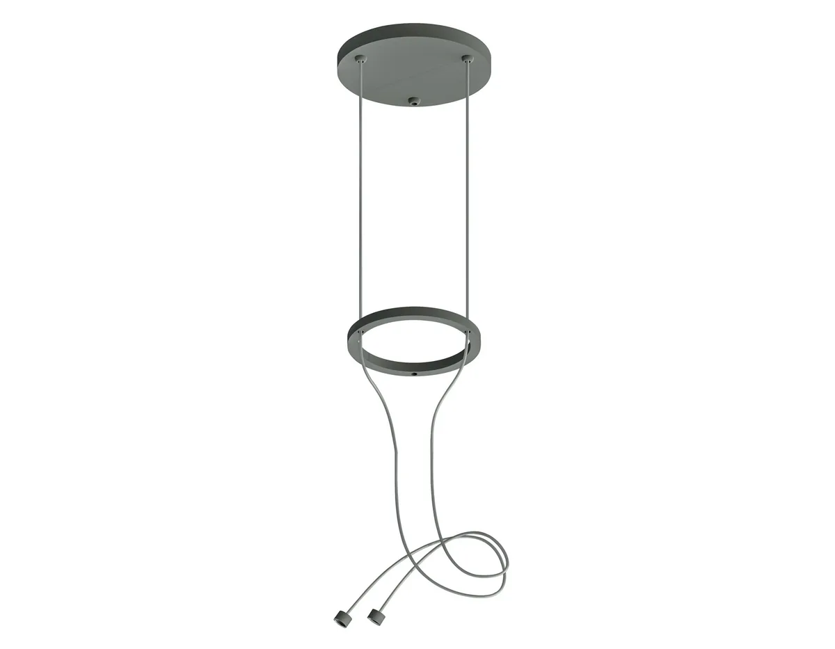 Крепеж подвесной Techno Ring A9205 BK черный D120*1200mm Ambrella Light