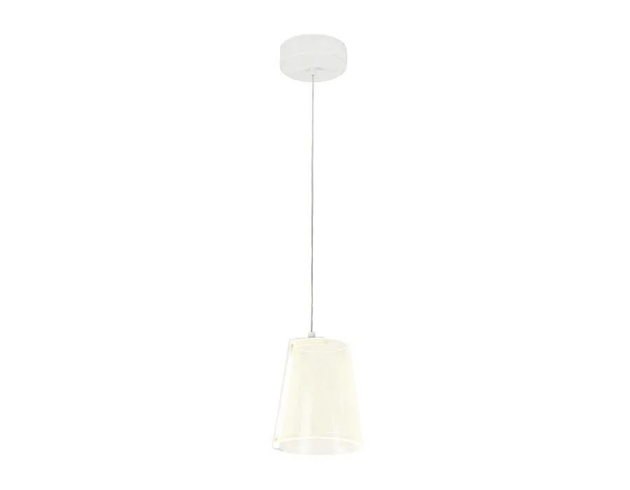 Подвесной светодиодный светильник AK4112 WH белый 19W D150*980 (Без ПДУ) Ambrella Light