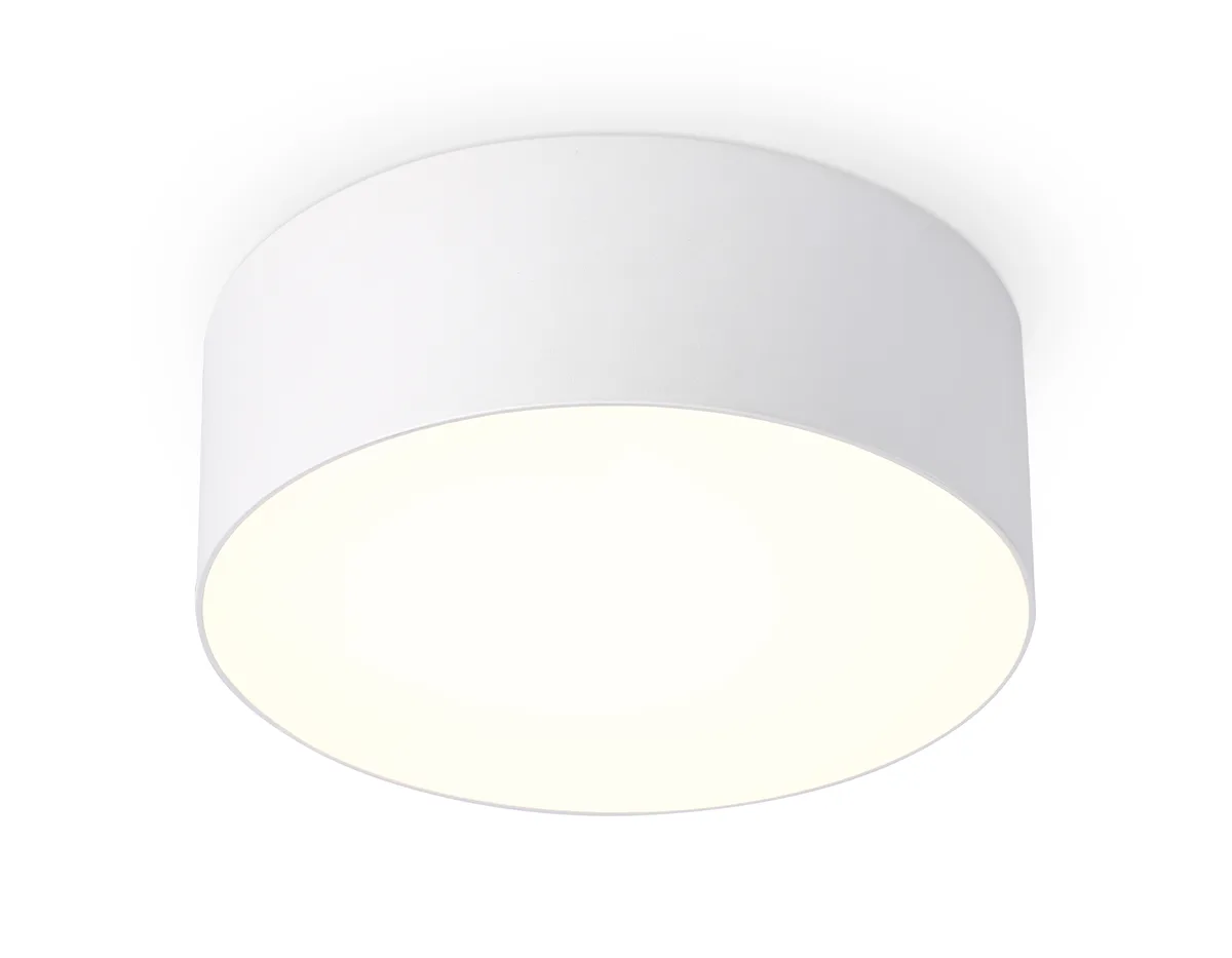 Потолочный светодиодный светильник FV5511 WH белый LED 15W 3000K D120*58 (Без ПДУ) Ambrella Light