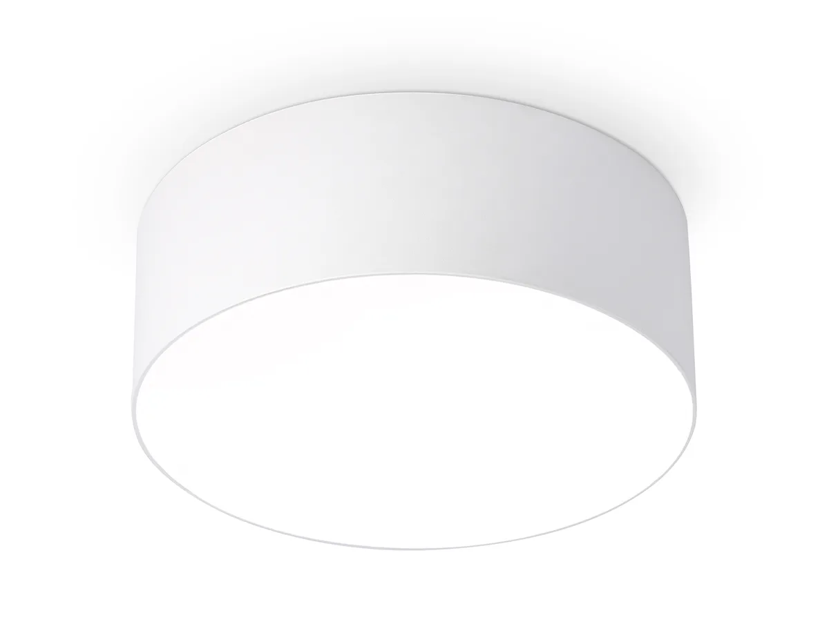 Потолочный светодиодный светильник FV5512 WH белый LED 15W 4200K D120*58 (Без ПДУ) Ambrella Light