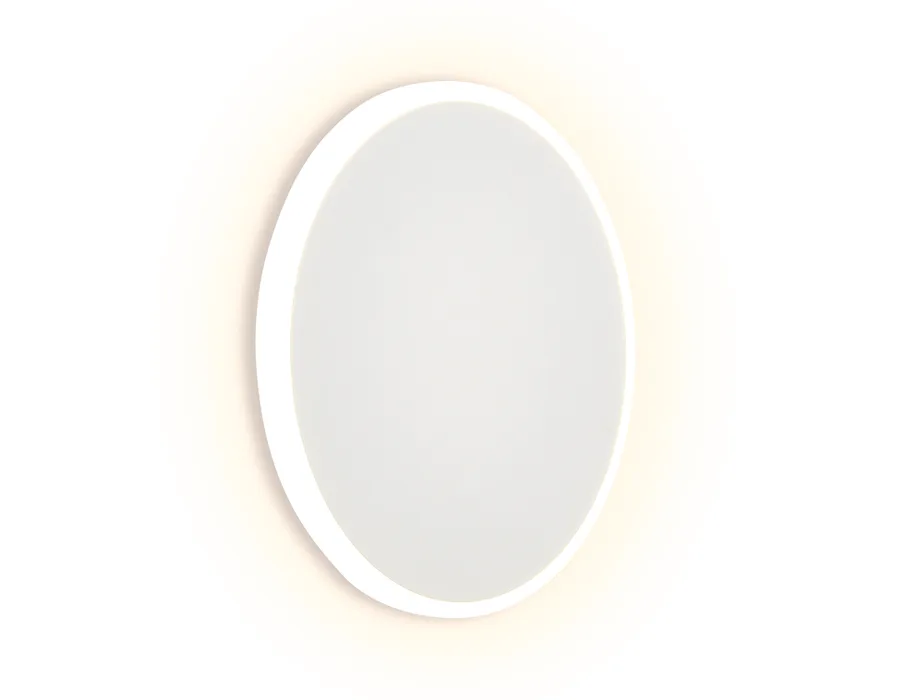 Настенный светодиодный светильник FW103 WH/S белый/песок LED 3000K 8W D140*40 Ambrella Light