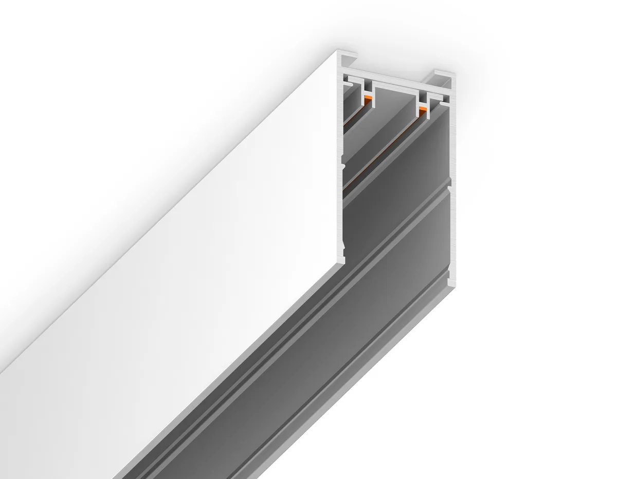 Шинопровод накладной Magnetic 25мм 220V GL1003 WH белый IP20 220V 2000*30.6*56 Ambrella Light