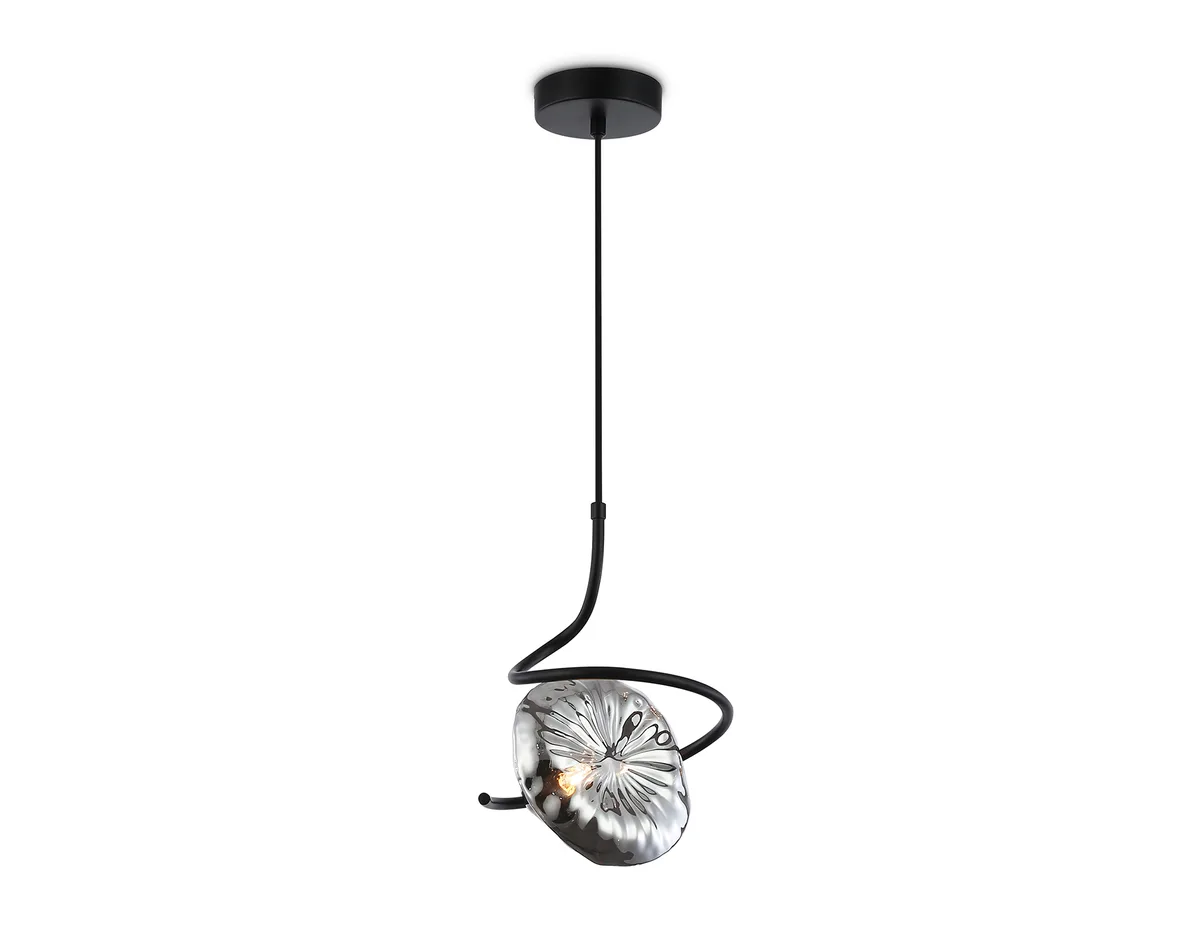 Подвесной светильник G9*1 LH15001 BK/SM черный/дымчатый G9 max 40W D190*1400 Ambrella Light