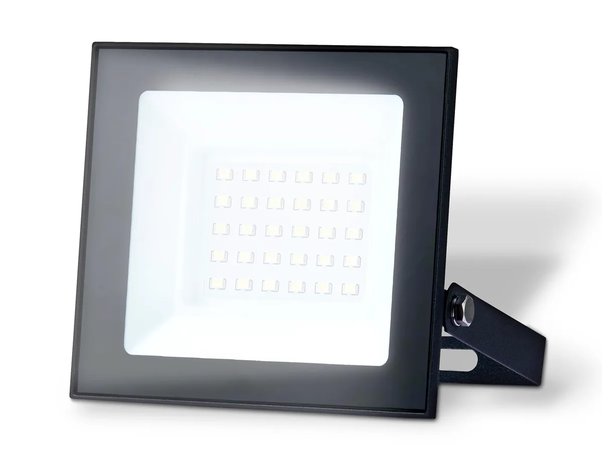 Прожектор светодиодный 6500K 30Вт IP65 ST8016 BK черный IP65 LED 6500K 30W 116*105*26 Ambrella Light