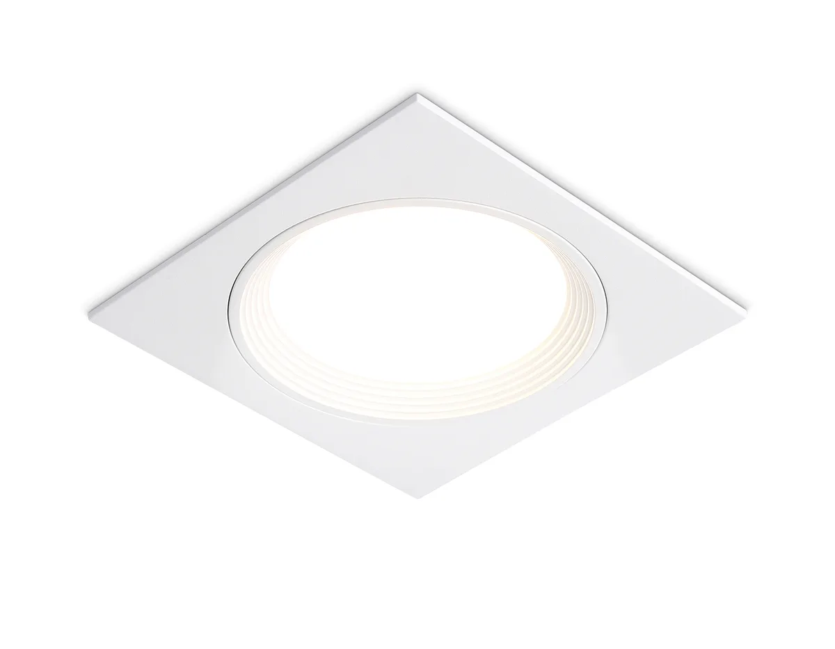 Встраиваемый точечный светильник GX53 TN51803 WH белый GX53 max 15W 110*110*23 Ambrella Light