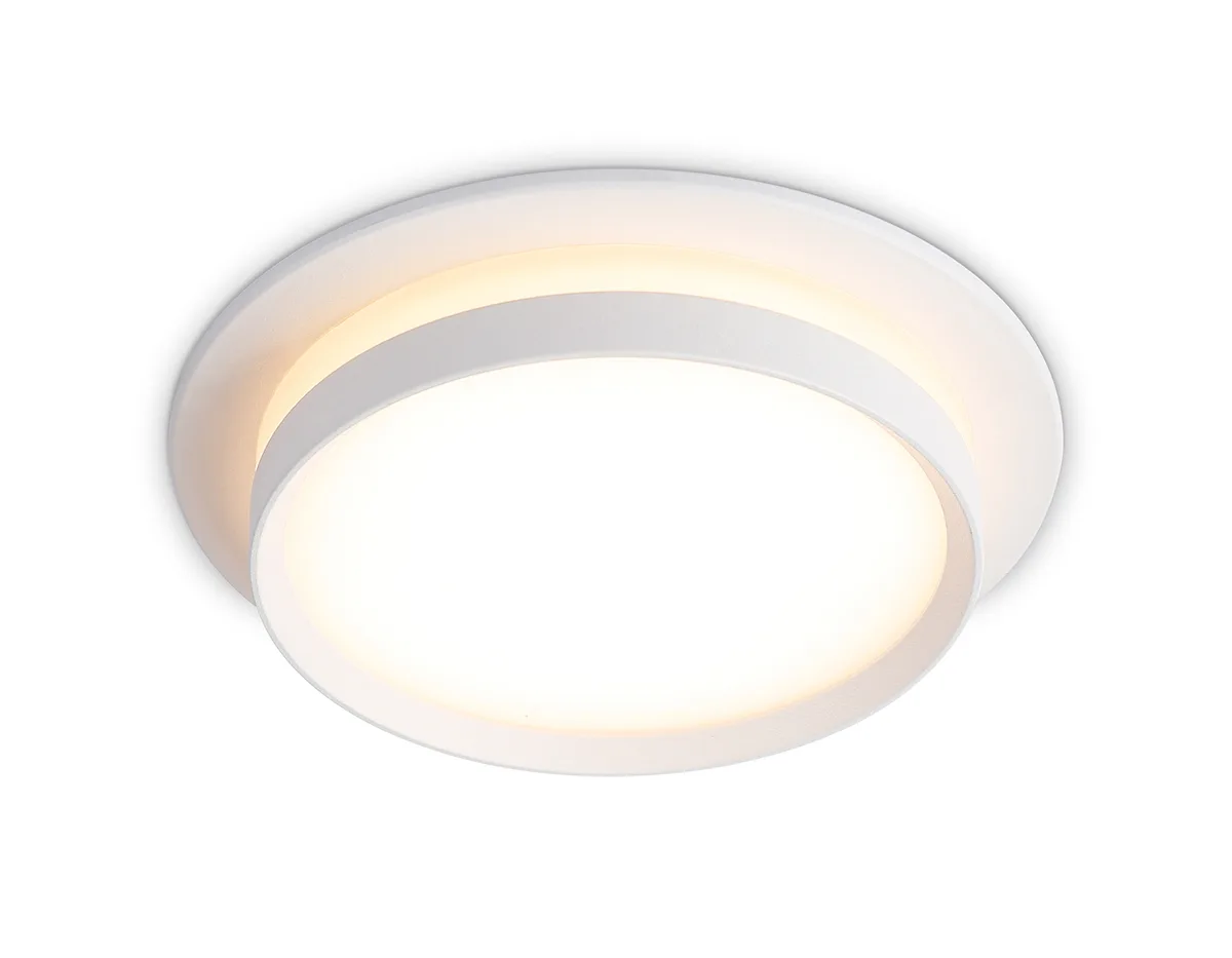 Встраиваемый точечный светильник GX53 TN5214 WH белый GX53 max 15W D105*40 Ambrella Light